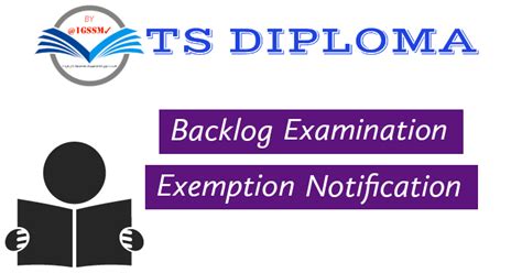 TS SBTET C16 Scheme 3 Backlog Exemption .